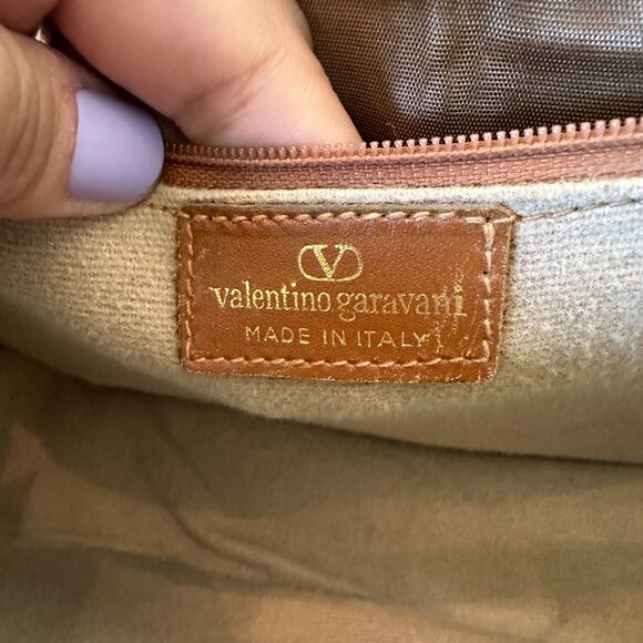 Valentino Garavani Paisley Small Canvas Coated and Leather Crossbody, Vintage - Picture 10 of 13